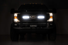 Cargar imagen en el visor de la galería, LED Light Kit | Grille Mount | 10 Inch Black | Slimline | Ford F-250 Super Duty (20-22)