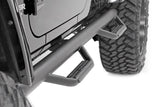 Estribos para Rough Country | Rueda a rueda | 4 puertas | Jeep Wrangler Unlimited 2WD/4WD (07-18)