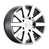 Llantas Black Rhino BRJRN 18X8 6X5.5 G-GNMTL-MIR 48MM