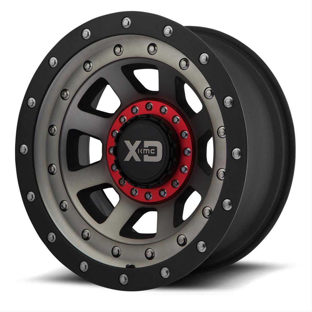 XD XD137 17X9 5X5.0/5.5 S-BLK DTCC -12MM