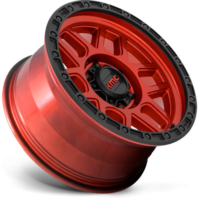 KMC Wheels KM544 20X9 6X135 C-RED BLK-LP 18MM