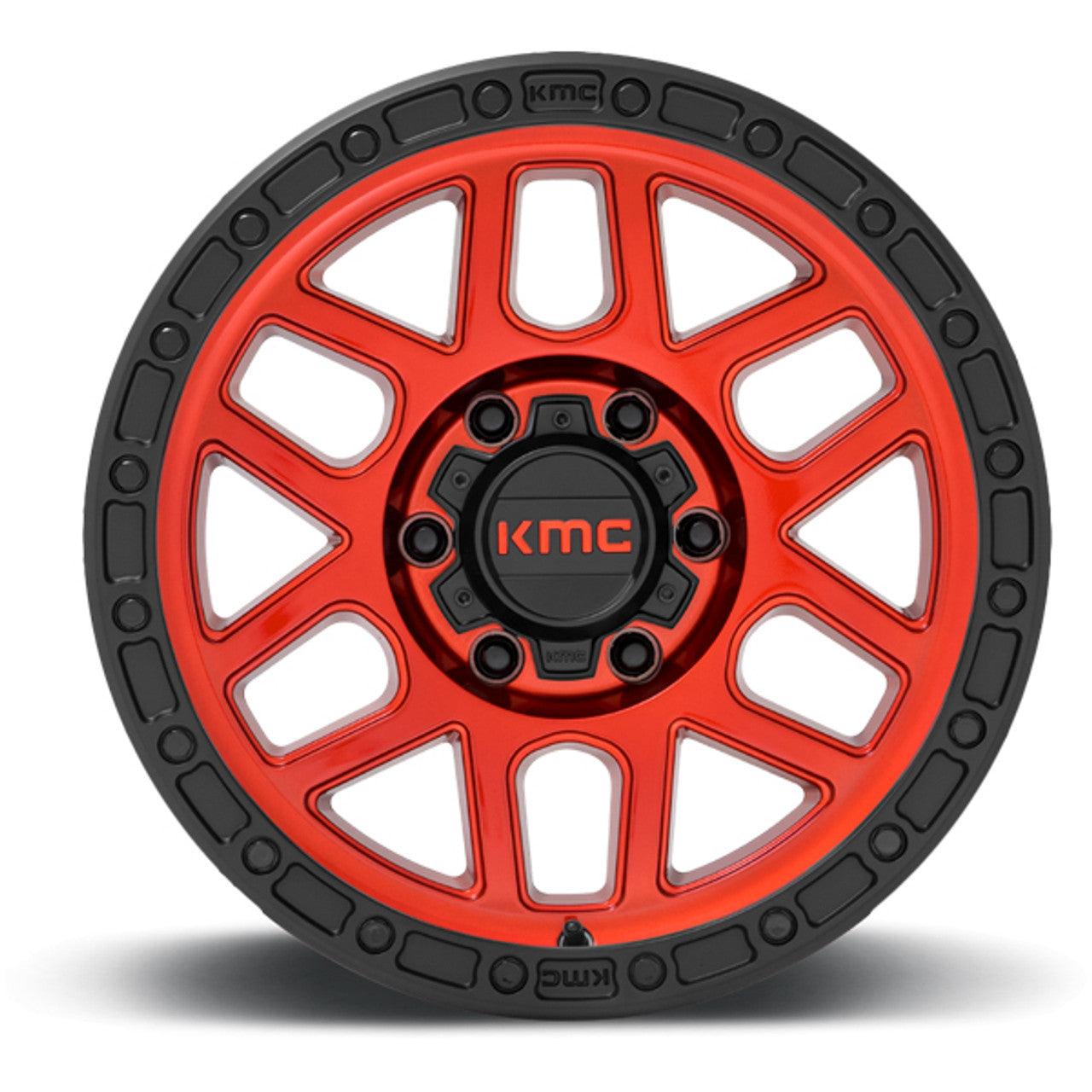 KMC Wheels KM544 20X9 6X135 C-RED BLK-LP 18MM