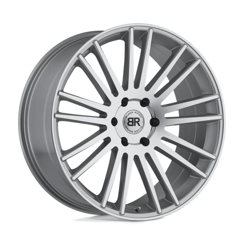 BRKRG 24X10 5X5.5 SLVR-MIR 25MM