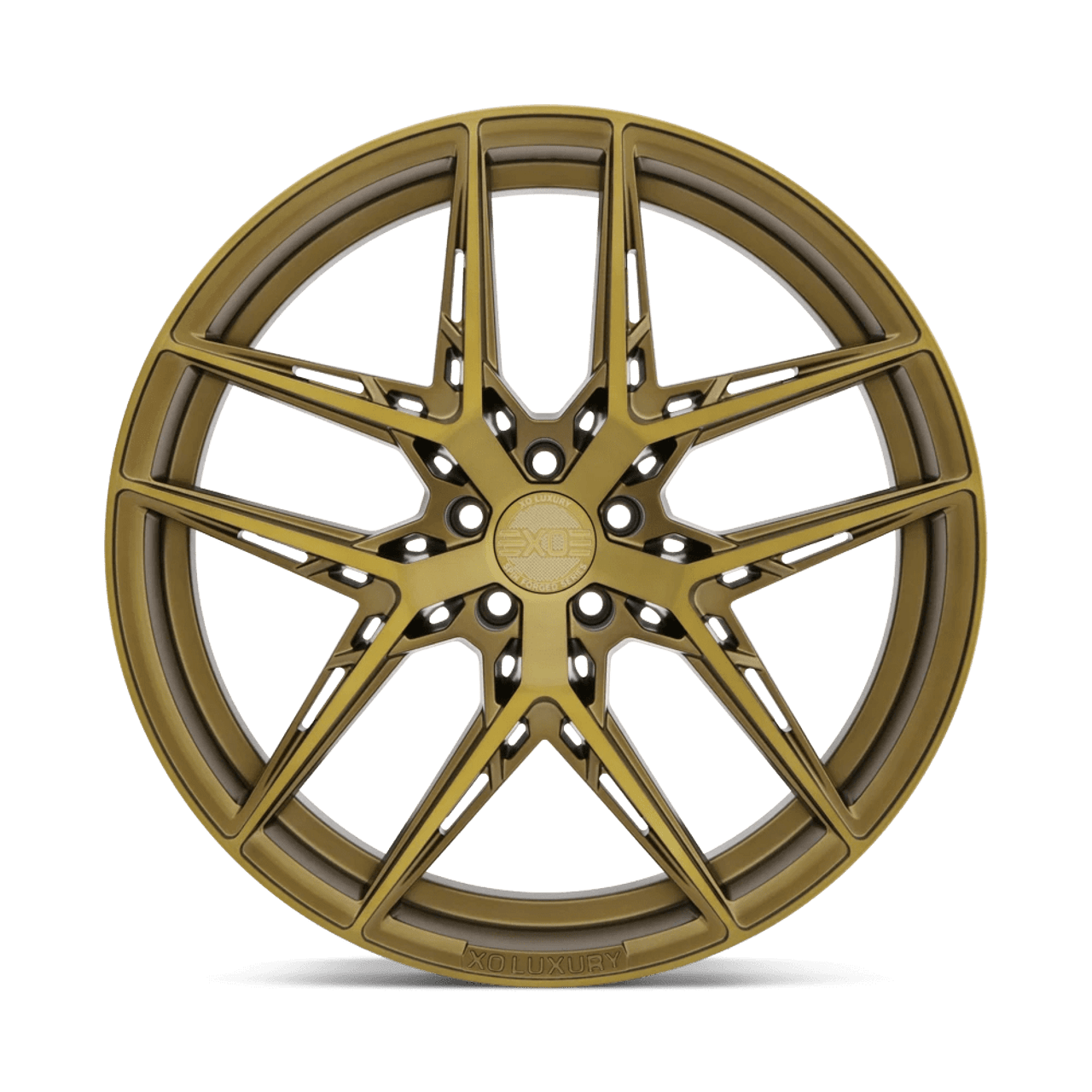 XO Wheels XOCAR 20X10.5 5X4.25 BRNZ BRSH 42MM