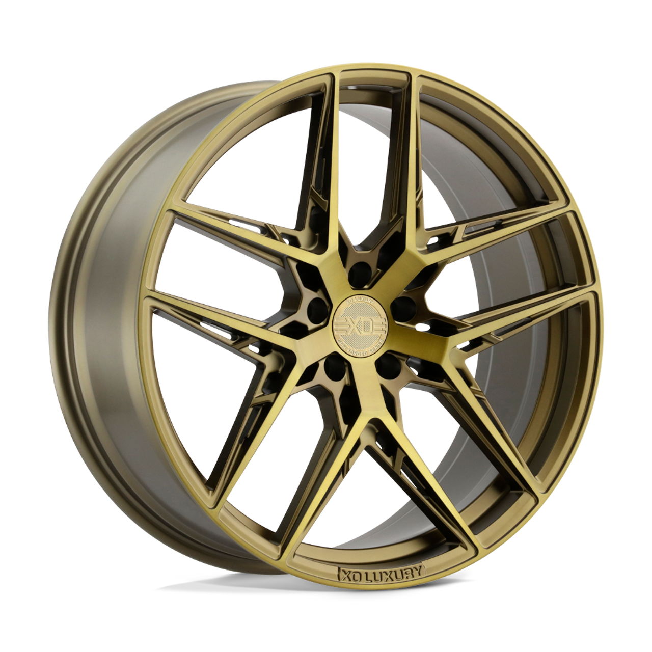 XO Wheels XOCAR 19X11 5X120 BRNZ BRSH 40MM