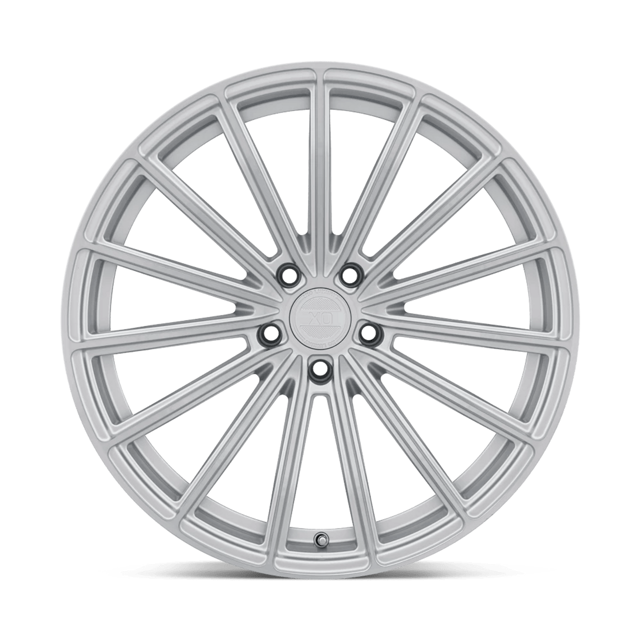 XO Wheels XOLDN 22X10.5 5X4.5 SLV BRSH-FC 30MM
