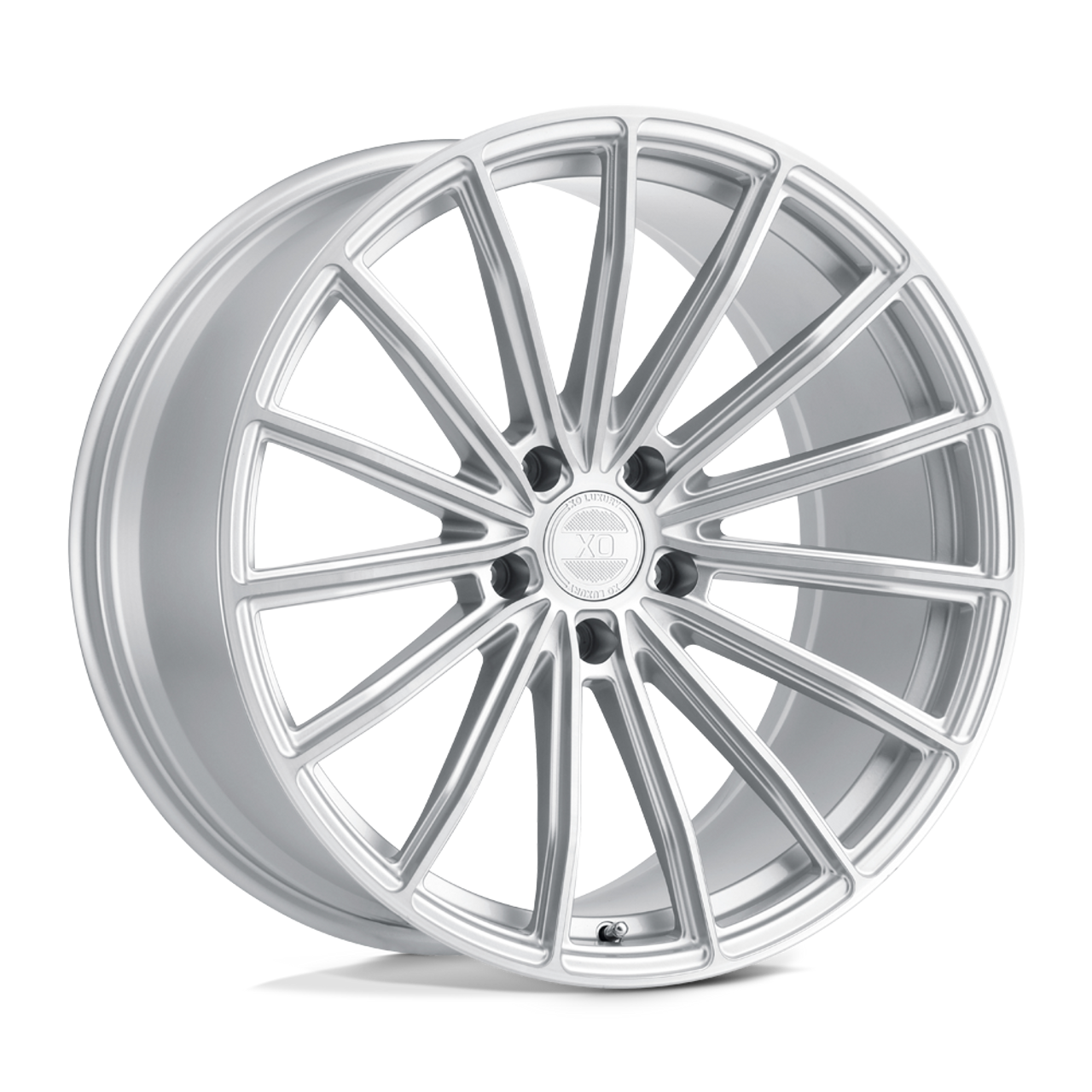 XO Wheels XOLDN 19X8.5 5X112 SLV BRSH-FC 42MM