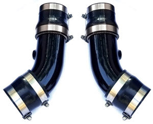 BMS Elite F Chassis M5/M6 S63TU Replacement Aluminum Charge Pipes