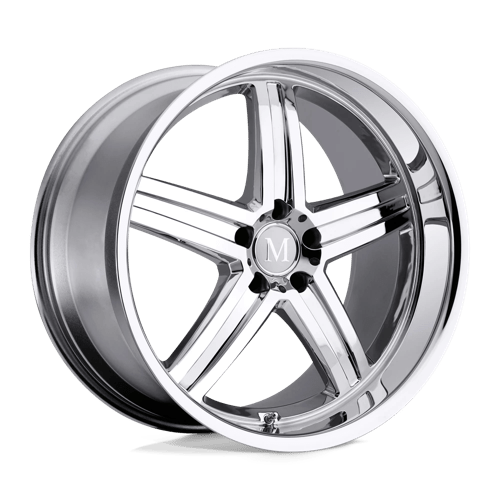MNMAH 18X9.5 5X112 CHROME 53MM