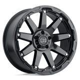 Black Rhino Wheels BROCN 20X9.5 5X5.0 G-GNBLK-SSBLTS 6MM