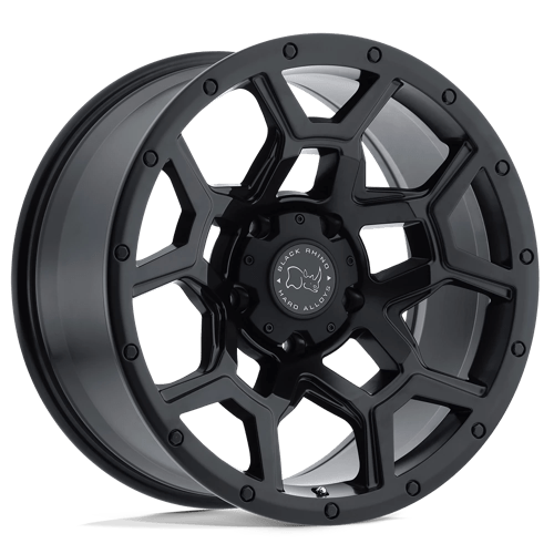 BRVRL 18X9.5 5X5.0 M-BLK -18MM