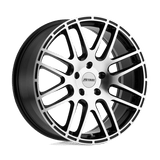 Petrol WheelsPEP6A 18X8 5X4.25 G-BK MCH-FC 40MM