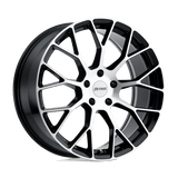 Llantas de gasolina PEP2B 17X8 5X4.5 G-BK MCH-FC 40MM