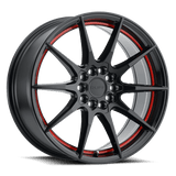 RUSPD 18X8 5X100/4.5 G-BK RED 38MM