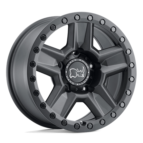 BRRVN 17X8.5 6X5.5 M-BLK -18MM