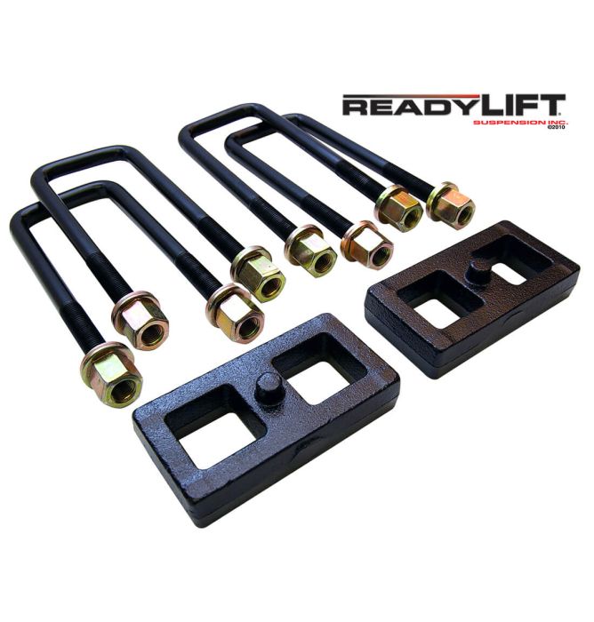 1 Inch Rear Lift Block With U-Bolt Kit