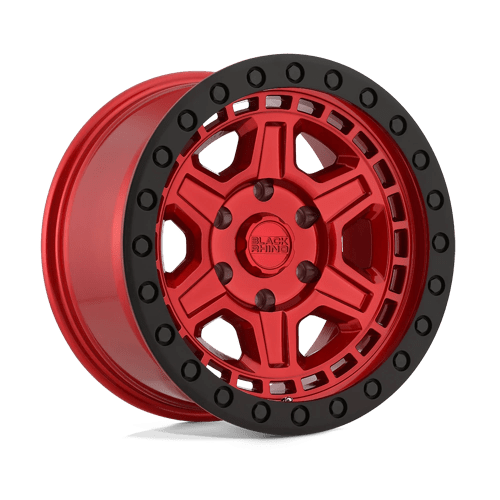 BRREN 17X9 6X5.5 C-RED-BLKLP 0MM