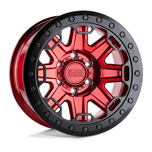 BRRFT 17X8.5 6X135 C-RED-BLKRG 0MM