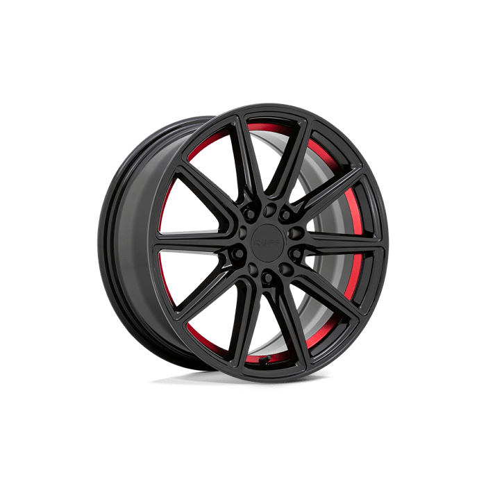 Ruff Wheels RURDT 18X8 5X100/4.5 G-BLK RD-LP 38MM