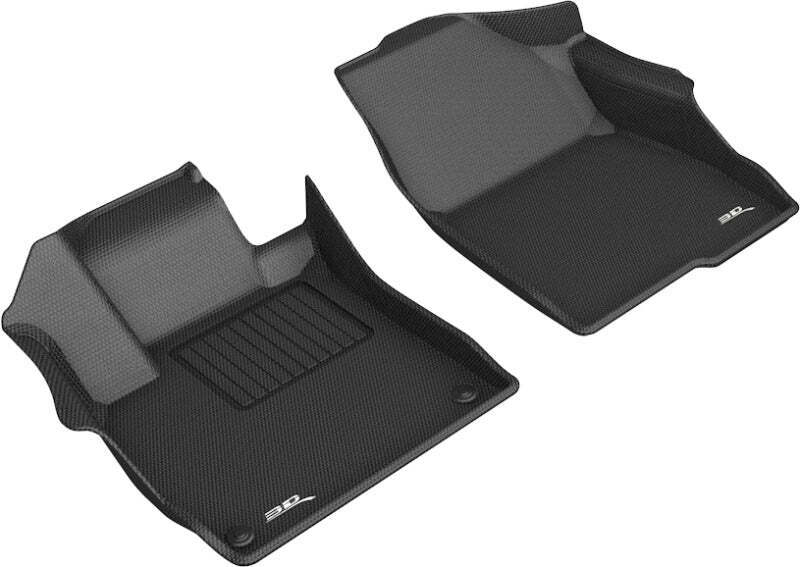 3D MAXpider 2018-2020 Honda Accord Kagu 1st & 2nd Row Floormats - Black