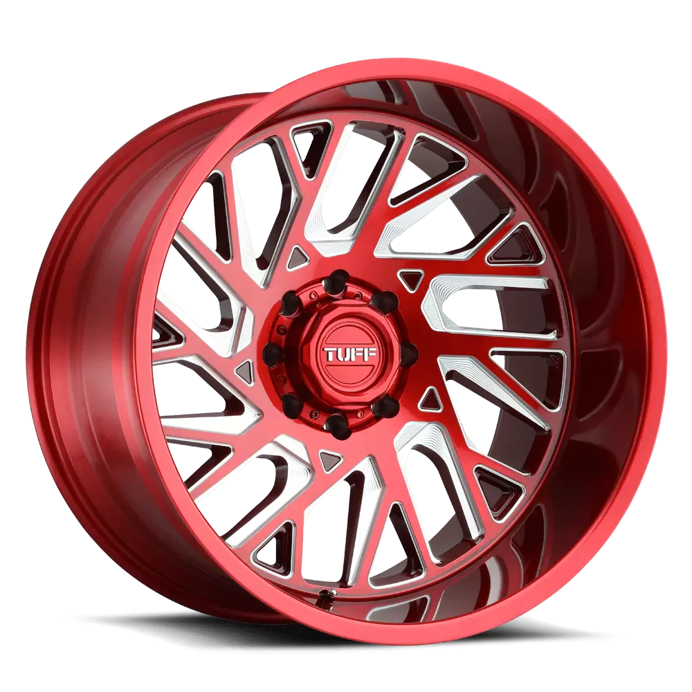 Tuff Wheels TUT4B 22X12 8X6.5 C-RED MILL -45MM
