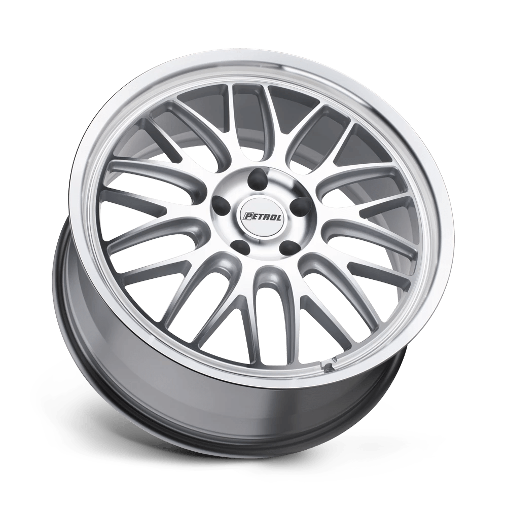 Petrol Wheels PEP4C 17X8 5X120 SLV MCH-FC-LP 35MM