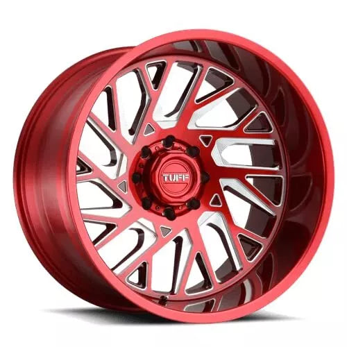 Tuff Wheels TUT4B 22X12 8X6.5 C-RED MILL -45MM