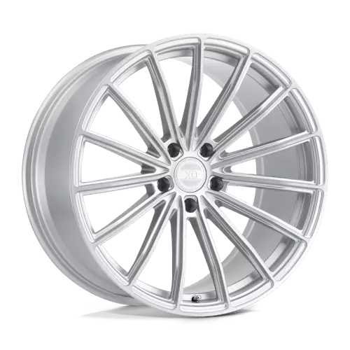 XO Wheels XOLDN 22X9 5X120 SLV BRSH-FC 25MM