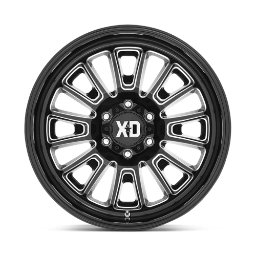 XDXD864 22X12 8X6.5 G-BLK MILL -44MM