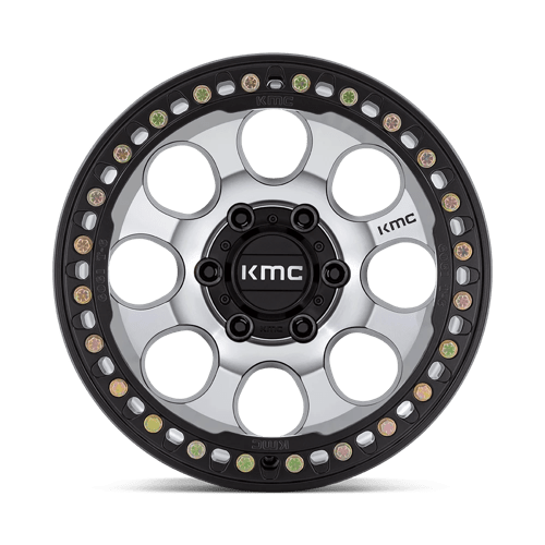 KM237 17X8.5 5X5.0 MACH-FC-BLK 0MM