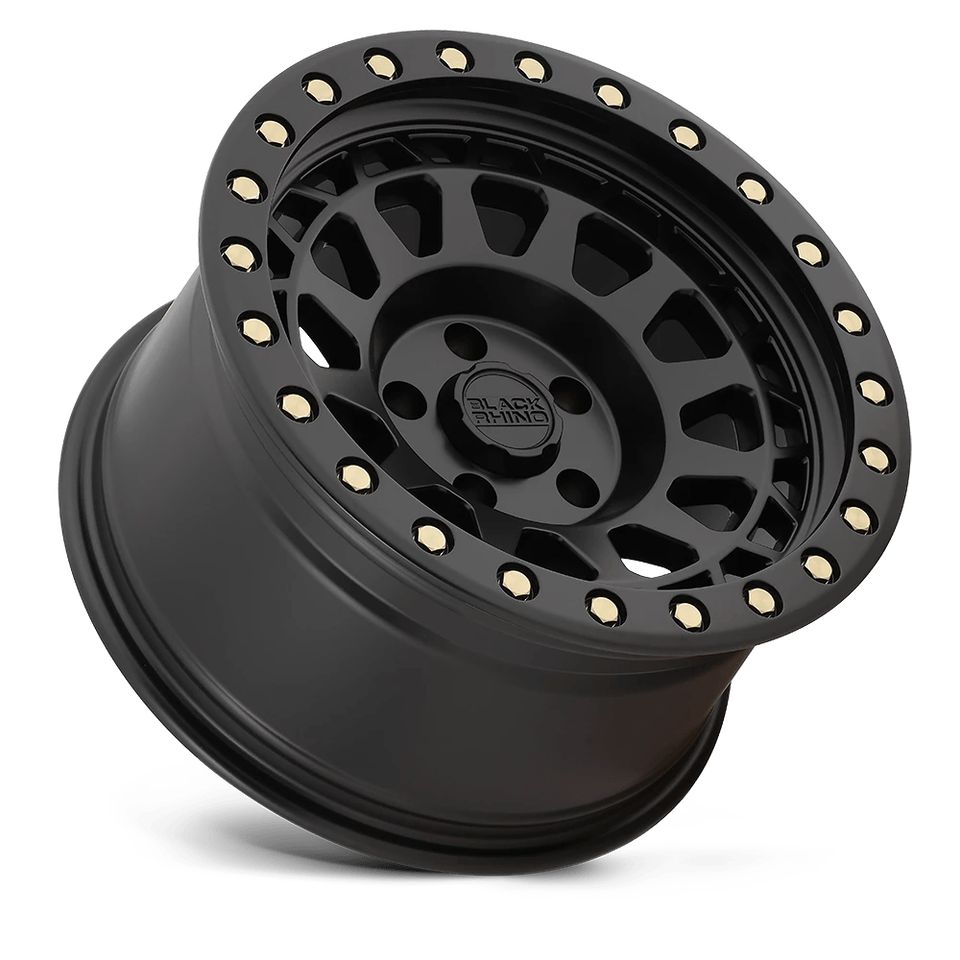 Black Rhino Wheels BRPRM 18X9.5 6X5.5 M-BLK-BLTS 12MM