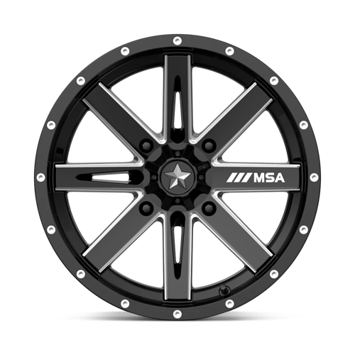 MSAMA41 16X7 4X156 G-BLK FRESADORA 10MM