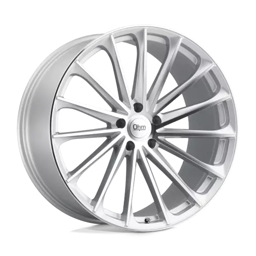 Ohm Proton 22x9 Flow Formed Wheel Silver Mirror Face 5x120 — Fits Tesla Model X