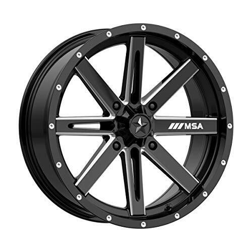 MSA MA41 18X7 4X156 G-BLK MILL 10MM