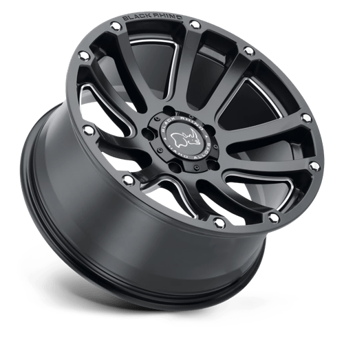 Black Rhino Wheels BRHLD 18X9.5 5X150 M-BLK-MILL 12MM