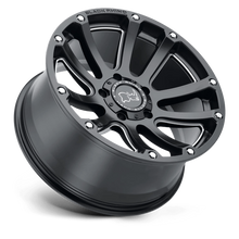 Cargar imagen en el visor de la galería, Black Rhino Wheels BRHLD 18X9.5 5X150 M-BLK-MILL 12MM