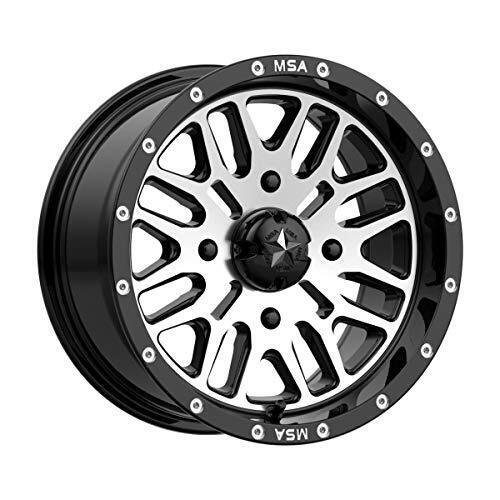 MSA MA38 14X7 4X137 G-BLK MACH 10MM