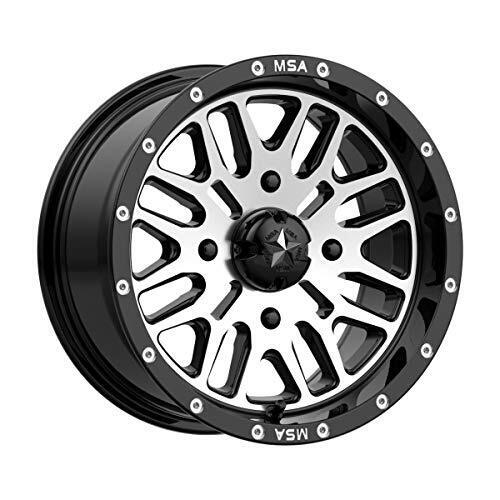 MA38 14X7 4X137 G-BLK MACH 10MM