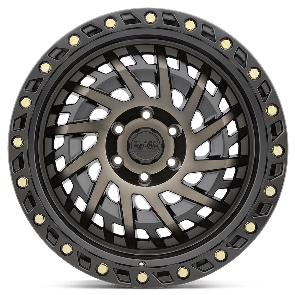 Black Rhino Wheels BRSHD 17X9 5X5.0 M-BLK-MCH-DDT 0MM