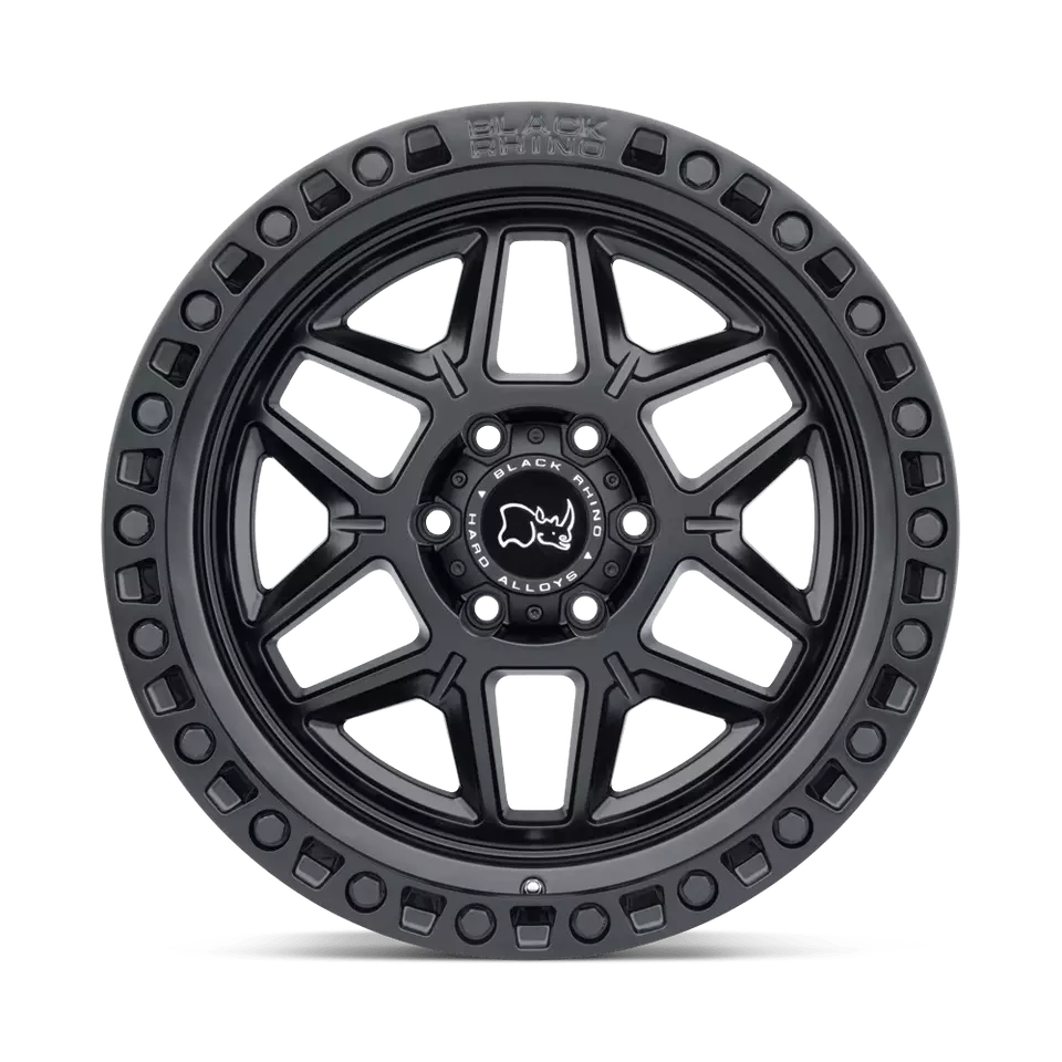 Black Rhino Wheels BRKLS 18X9 5X5.0 M-BLK-BLK-BLTS 0MM