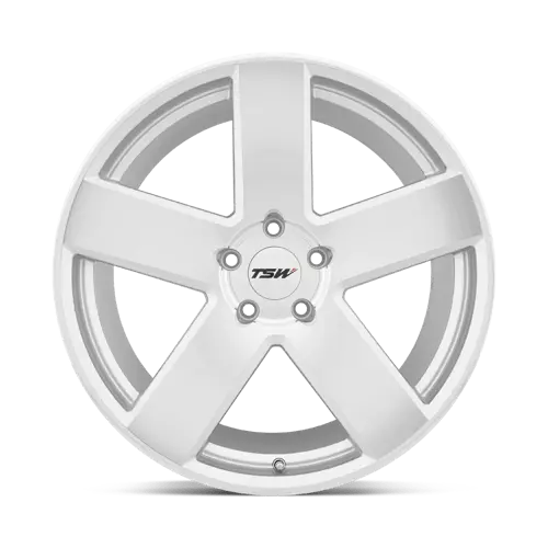 TSW Alloy Wheels TWBRS 18X8.5 5X4.5 SLV MIR FACE 40MM