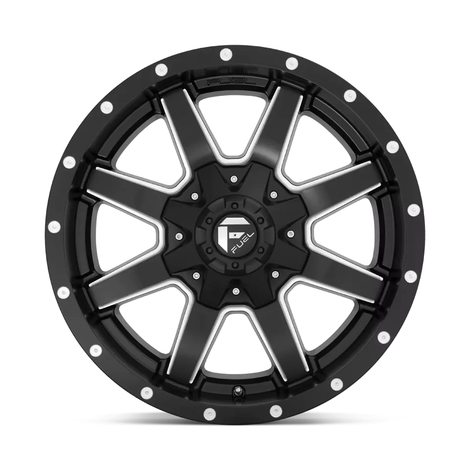 Fuel 1PC D538 18X9 8X170 MT-BLK-MIL 1MM