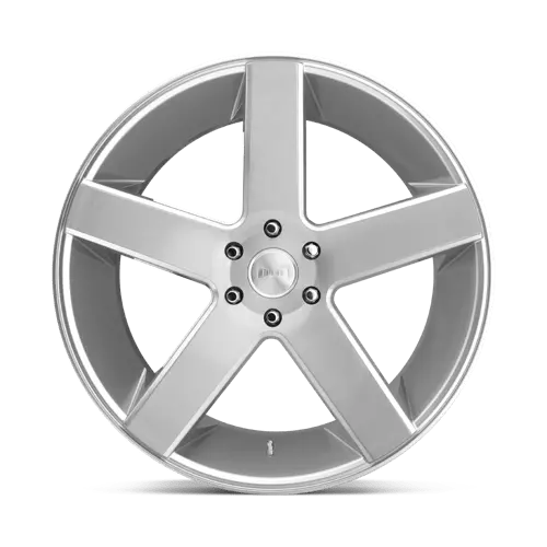 DUB S218 24X10 6X5.5 GL-SLVR-BRSH 19MM