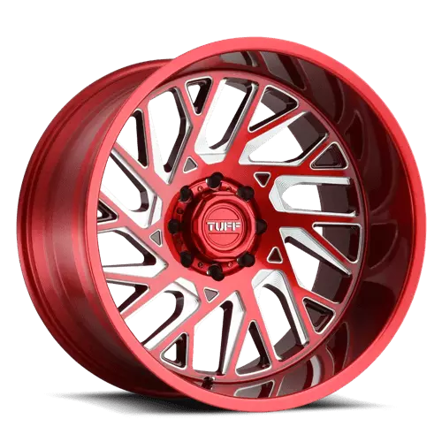 Tuff Wheels TUT4B 22X12 8X6.5 C-RED MILL -45MM