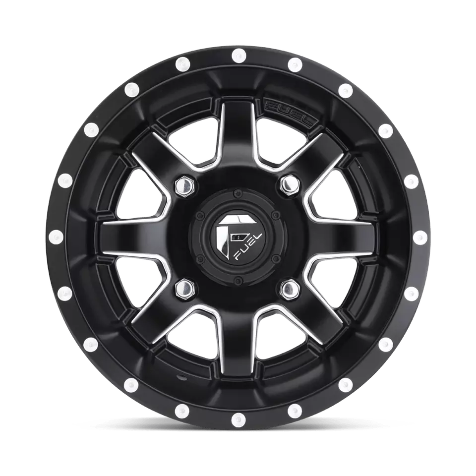 Fuel Off-RoadD538 14X7 4X110 MT-BLK-MIL 13MM