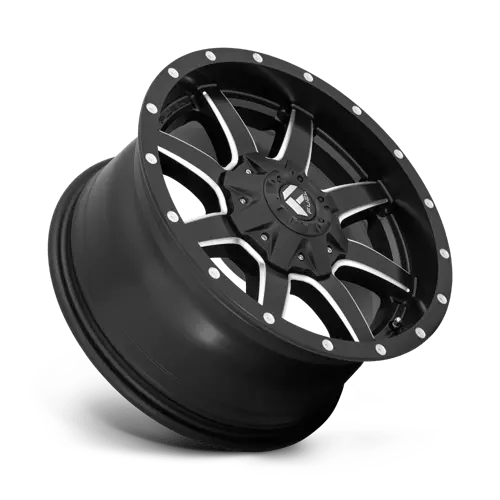 Fuel Off-RoadD538 17X9 BLANK MT-BLK-MIL -12MM