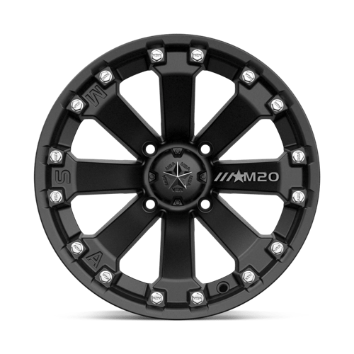 MSA MA20 14X7 4X110 S-BLK -52MM