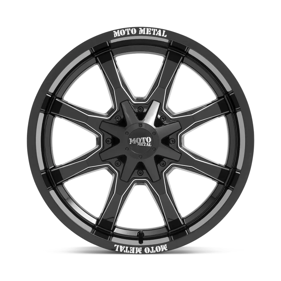 MO970 17X8 6X120/5.5 G-BLK MILL SPK 00MM