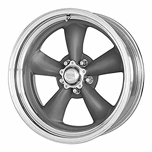 American Racing VNCL215 18X10 BLANK M-GRY MACH-LP 06MM (108-155)