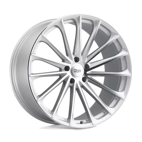 Ohm Proton Flow Formed Wheel 22x11 5x120 Silver Mirror Face — Fits Tesla Model X